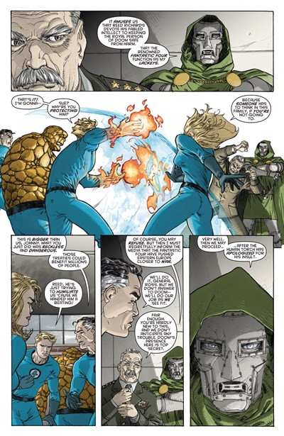 Page #3 from Spider-Man / Fantastic Four (2010 series) #1
