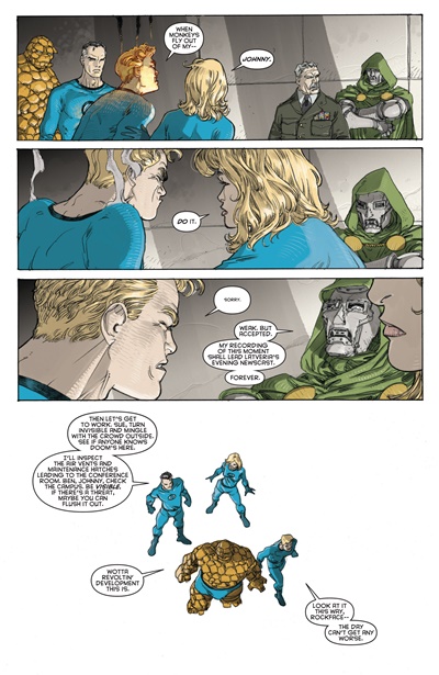 Page #4 from Spider-Man / Fantastic Four (2010 series) #1