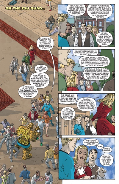 Page #5 from Spider-Man / Fantastic Four (2010 series) #1