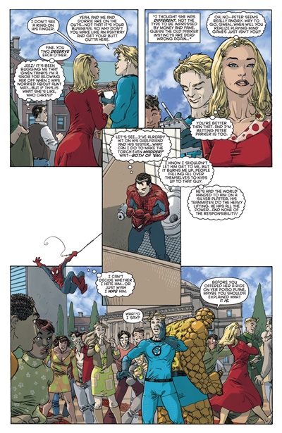 Page #6 from Spider-Man / Fantastic Four (2010 series) #1