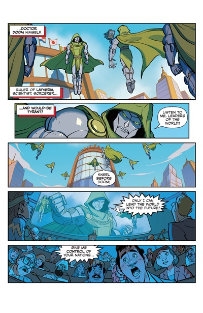 Page #3 from Spider-Man: Homeroom Heroes (2024 series) #4