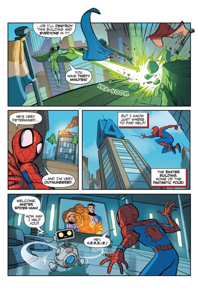 Page #4 from Spider-Man: Homeroom Heroes (2024 series) #4