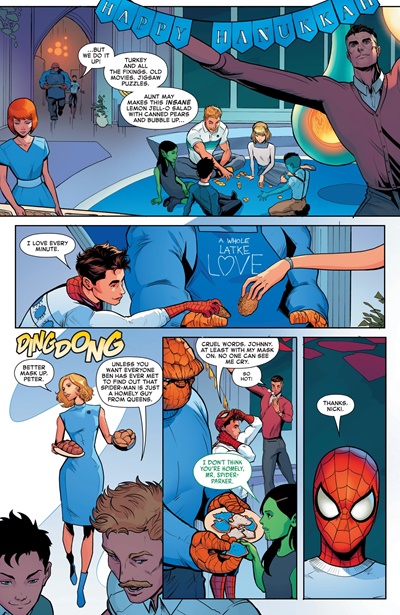 Page #2 from Spider-Man: Holiday Spectacular (2026 series) #1