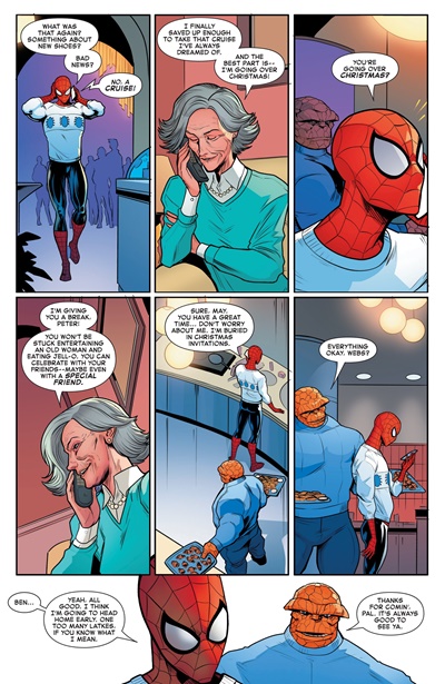 Page #4 from Spider-Man: Holiday Spectacular (2026 series) #1