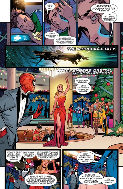 Page #6 from Spider-Man: Holiday Spectacular (2026 series) #1