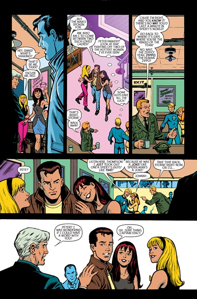 Page #5 from Spider-Man / Human Torch (2005 series) #2