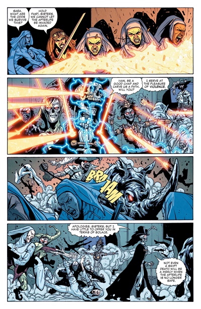 Page #3 from Spirits of Violence (2025 series) #1