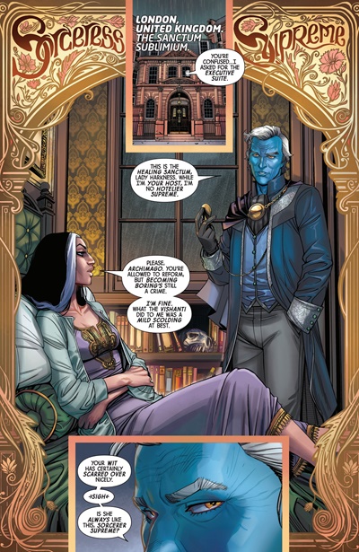 Page #1 from Sorcerer Supreme (2026 series) #5