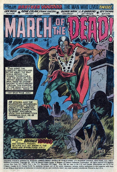 Page #1 from Strange Tales (1973 series) #171