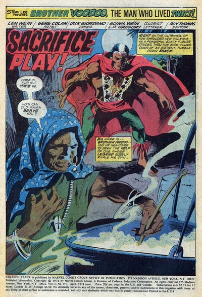 Page #1 from Strange Tales (1973 series) #173