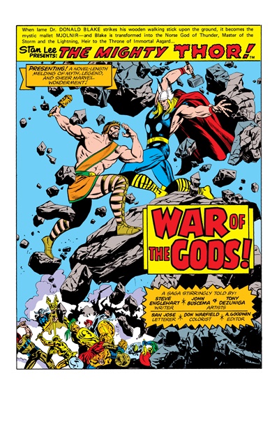 Page #1 from Thor Annual (1966 series) #5