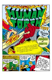 Page #1 from Human Torch, The (1940 series) #5
