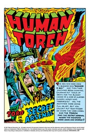 Page #1 from Human Torch, The (1940 series) #6