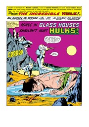 Page #1 from Incredible Hulk, The (1968 series) #262