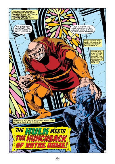 Page #2 from Incredible Hulk Versus Quasimodo, The (1983 series) #1