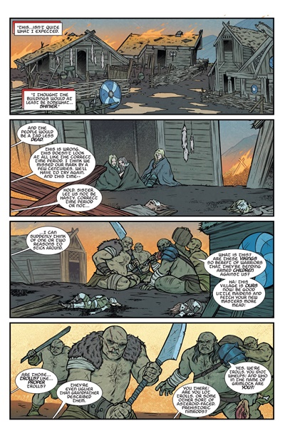 Page #1 from Mighty Thor: At the Gates of Valhalla, The (2018 series) #1