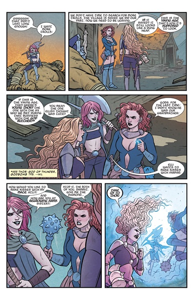 Page #6 from Mighty Thor: At the Gates of Valhalla, The (2018 series) #1