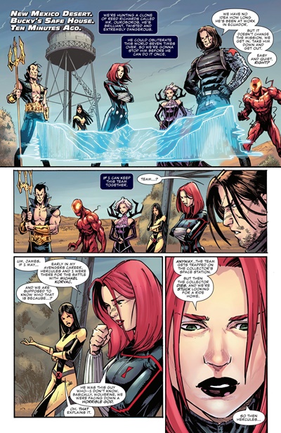 Page #2 from New Avengers, The (2025 series) #5