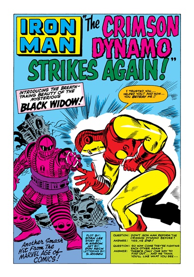 Page #1 from Tales of Suspense (1959 series) #52