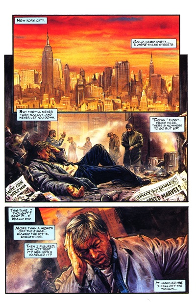 Page #1 from Tales of the Marvels: Inner Demons (1995 series) #1