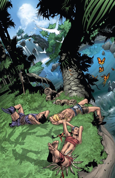 Page #1 from Thor: Son of Asgard (2004 series) #4