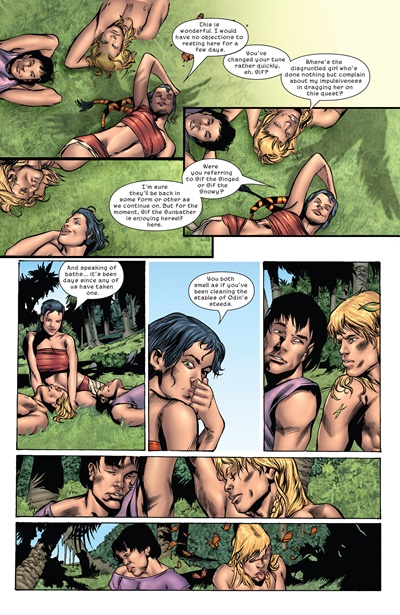 Page #2 from Thor: Son of Asgard (2004 series) #4