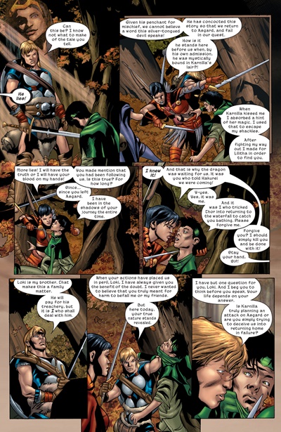 Page #5 from Thor: Son of Asgard (2004 series) #5