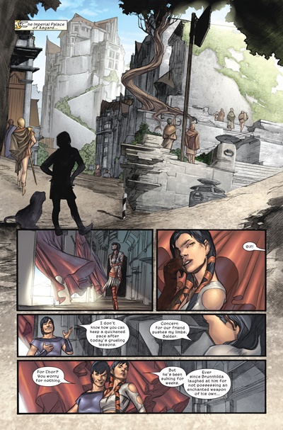 Page #1 from Thor: Son of Asgard (2004 series) #10