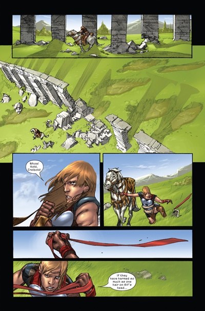 Page #4 from Thor: Son of Asgard (2004 series) #11