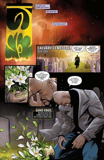 Page #1 from Undead Iron Fist, The (2025 series) #1