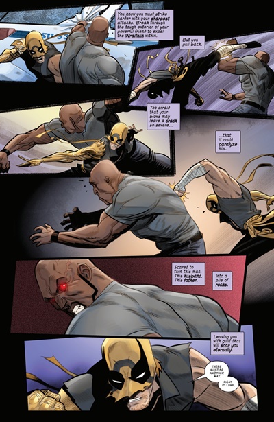 Page #3 from Undead Iron Fist, The (2025 series) #4