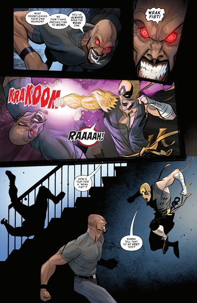 Page #6 from Undead Iron Fist, The (2025 series) #4