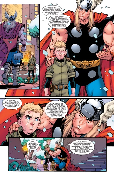 Page #3 from Thor: Where Walk the Frost Giants (2017 series) #1