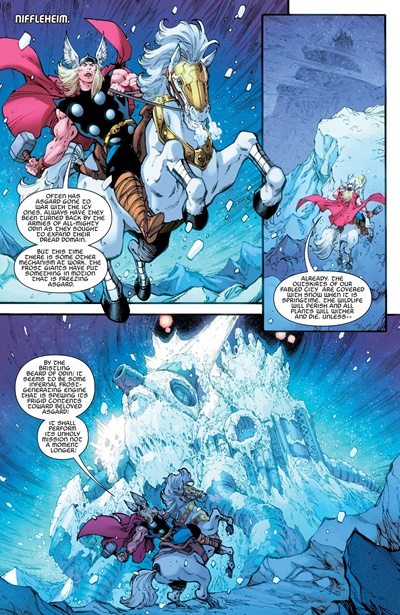 Page #5 from Thor: Where Walk the Frost Giants (2017 series) #1