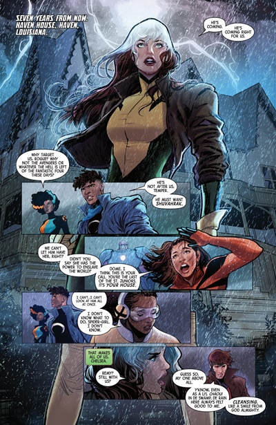 Page #1 from Unbreakable X-Men (2025 series) #1