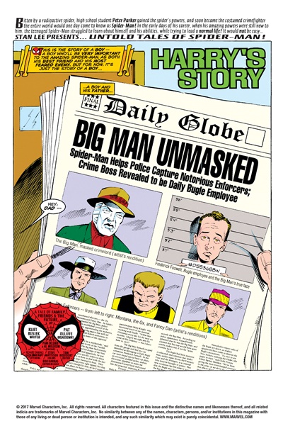 Page #1 from Untold Tales of Spider-Man (1995 series) #8