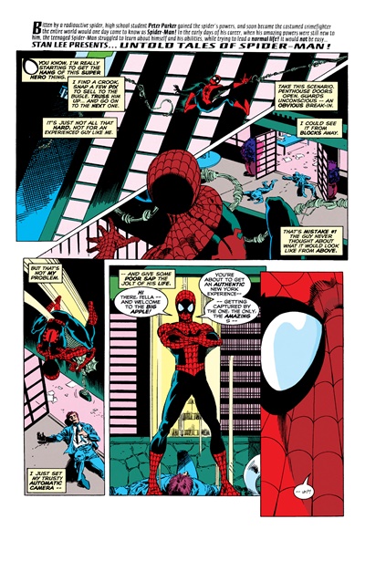 Page #1 from Untold Tales of Spider-Man (1995 series) #10