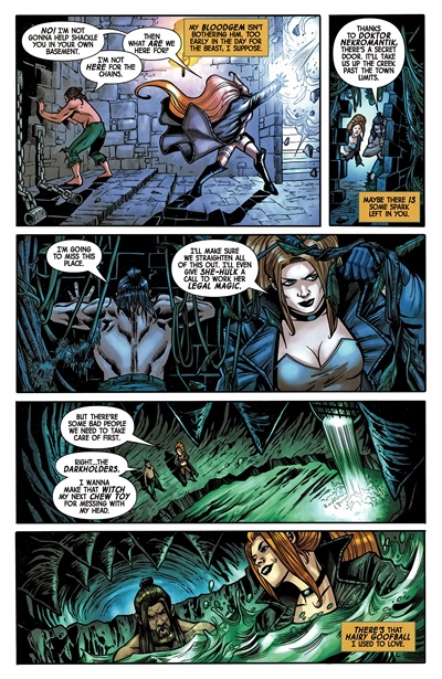 Page #4 from Werewolf by Night: Red Band (2024 series) #5