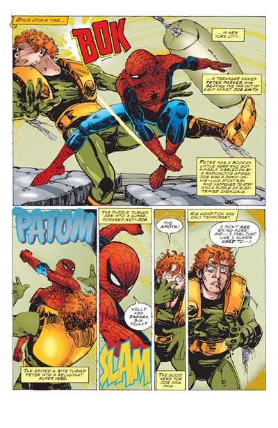 Page #1 from Webspinners: Tales of Spider-Man (1999 series) #1