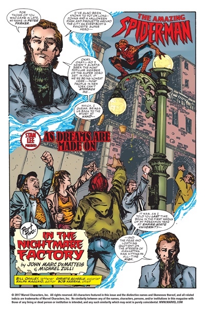 Page #1 from Webspinners: Tales of Spider-Man (1999 series) #2