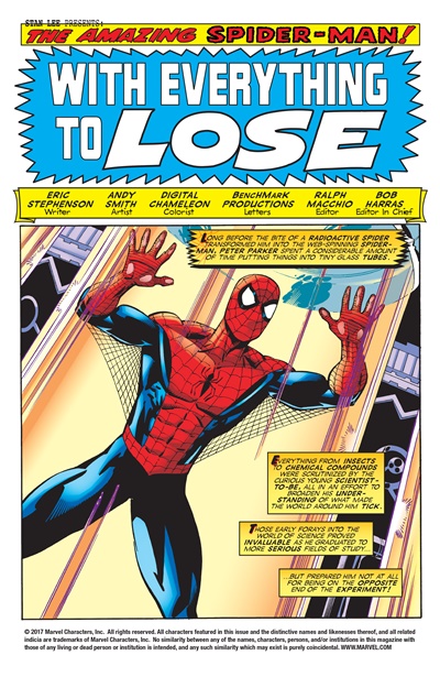 Page #1 from Webspinners: Tales of Spider-Man (1999 series) #6