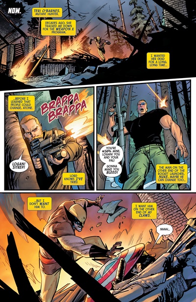 Page #3 from Wolverine: Weapons of Armageddon (2026 series) #3