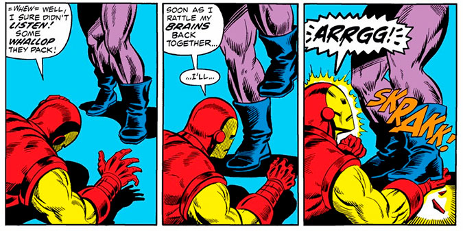 Iron Man meets Thanos