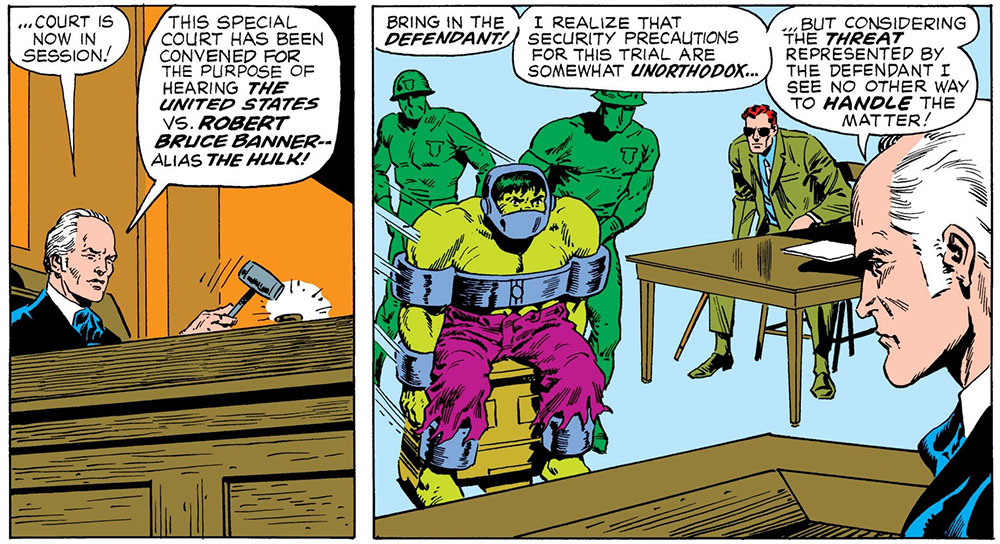 Image from Incredible Hulk #153